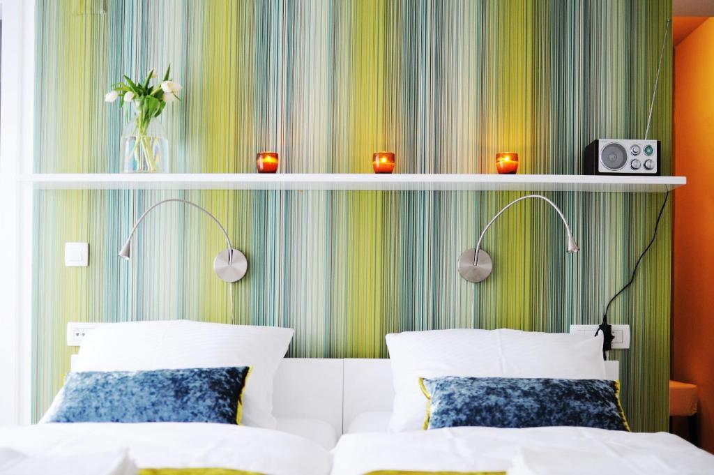Garni Hotel Azur Laibach Zimmer foto